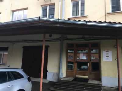 Ieejas durvis ēkai, kurā atrodas Latvijas Antidopinga birojs