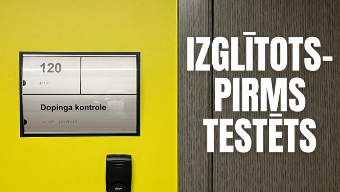 Izglītots pirms testēts