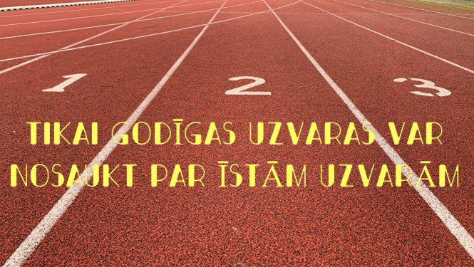 Latvijas Antidopinga biroja direktora Mārtiņa Dimanta uzruna sportistiem  sporta darbiniekiem un sporta līdzjutējiem