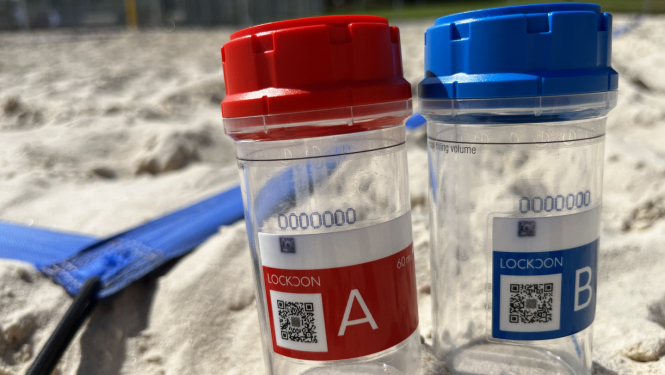 dopinga kontroles pudeles