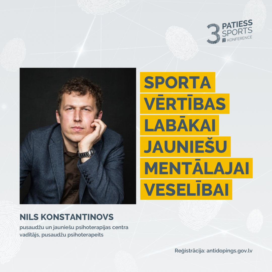 3. Patiess Sports konference Nils Konstantinovs