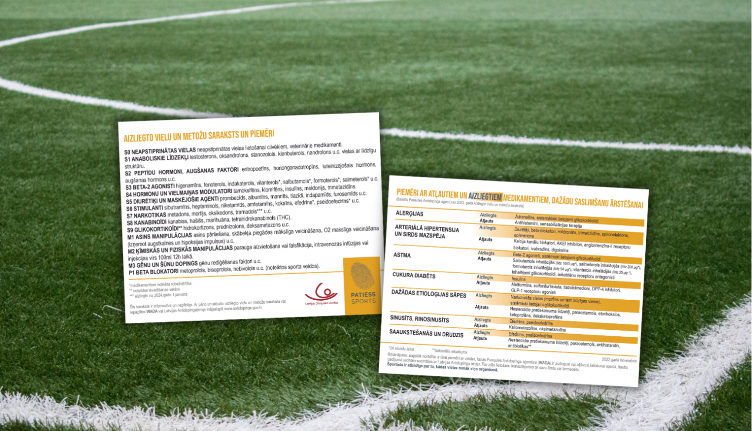 Aizliegto vielu brošūra