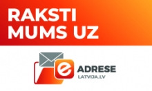 Raksti mums un E-adresi
